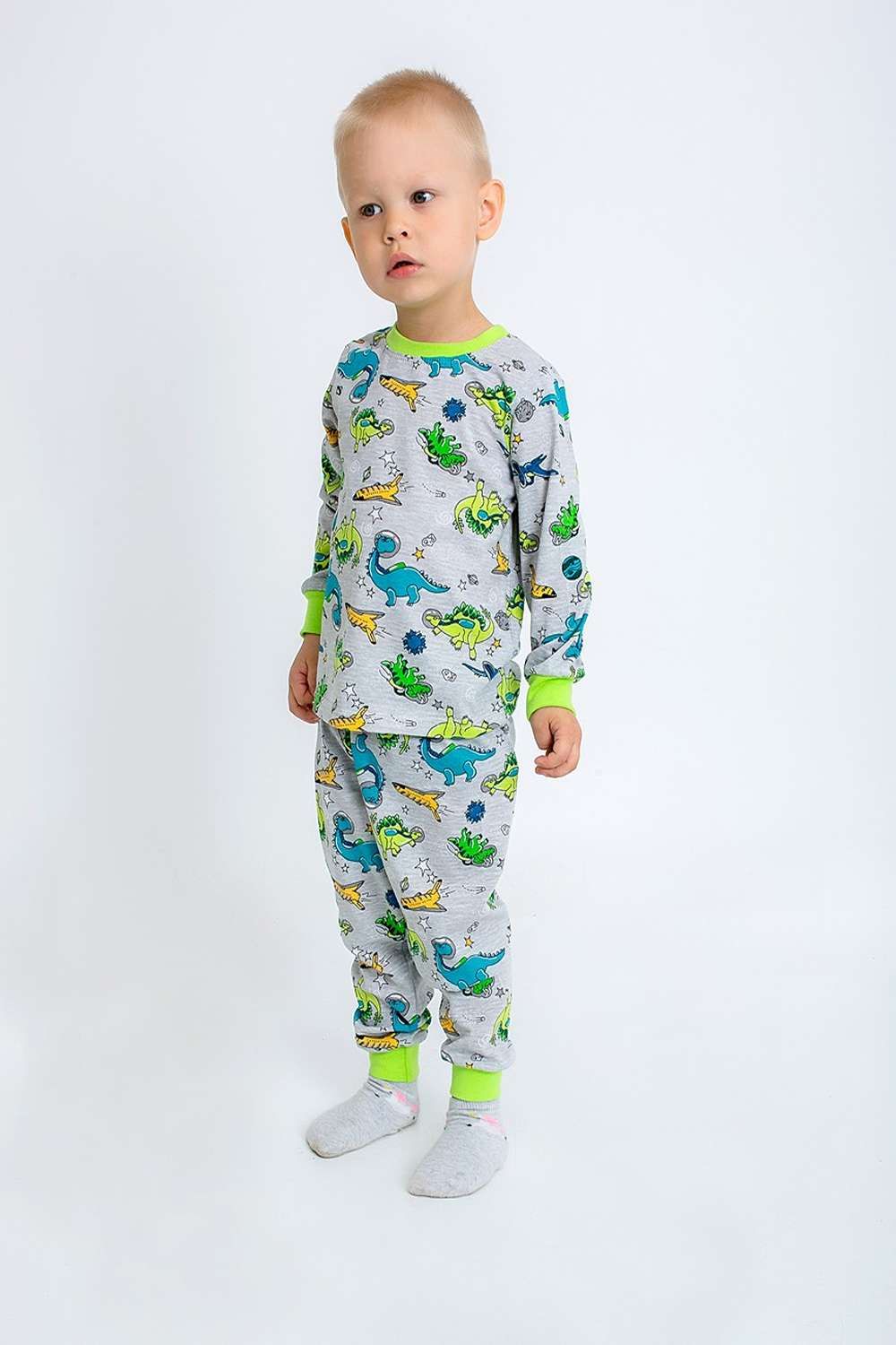 Пижама Эльф детская - серый