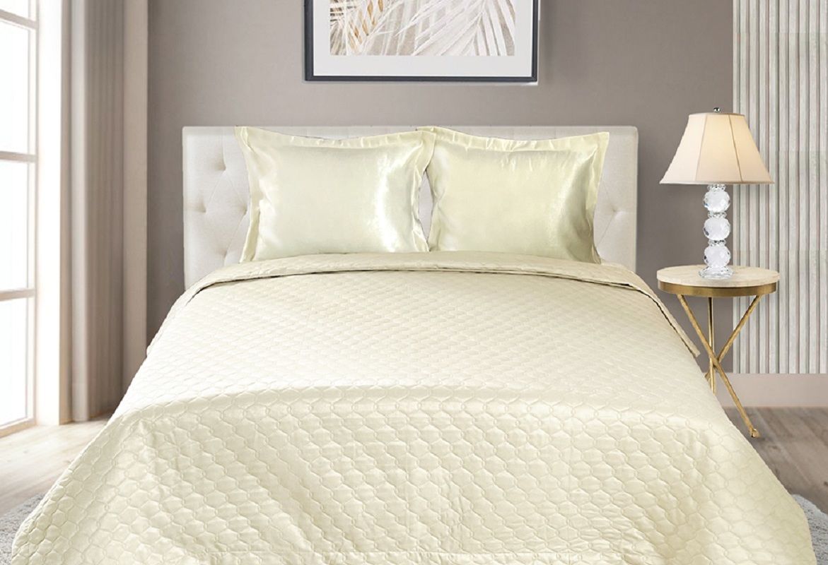 Покрывало софт 02 шампань - шампань