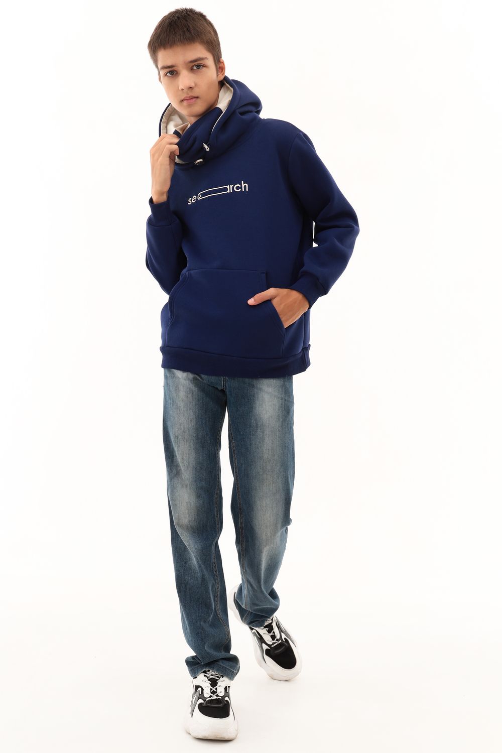 Толстовка 1509 - индиго