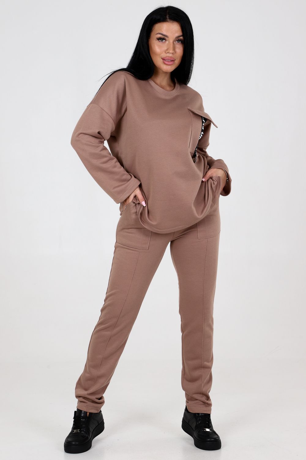 Костюм 31772 - коричневый