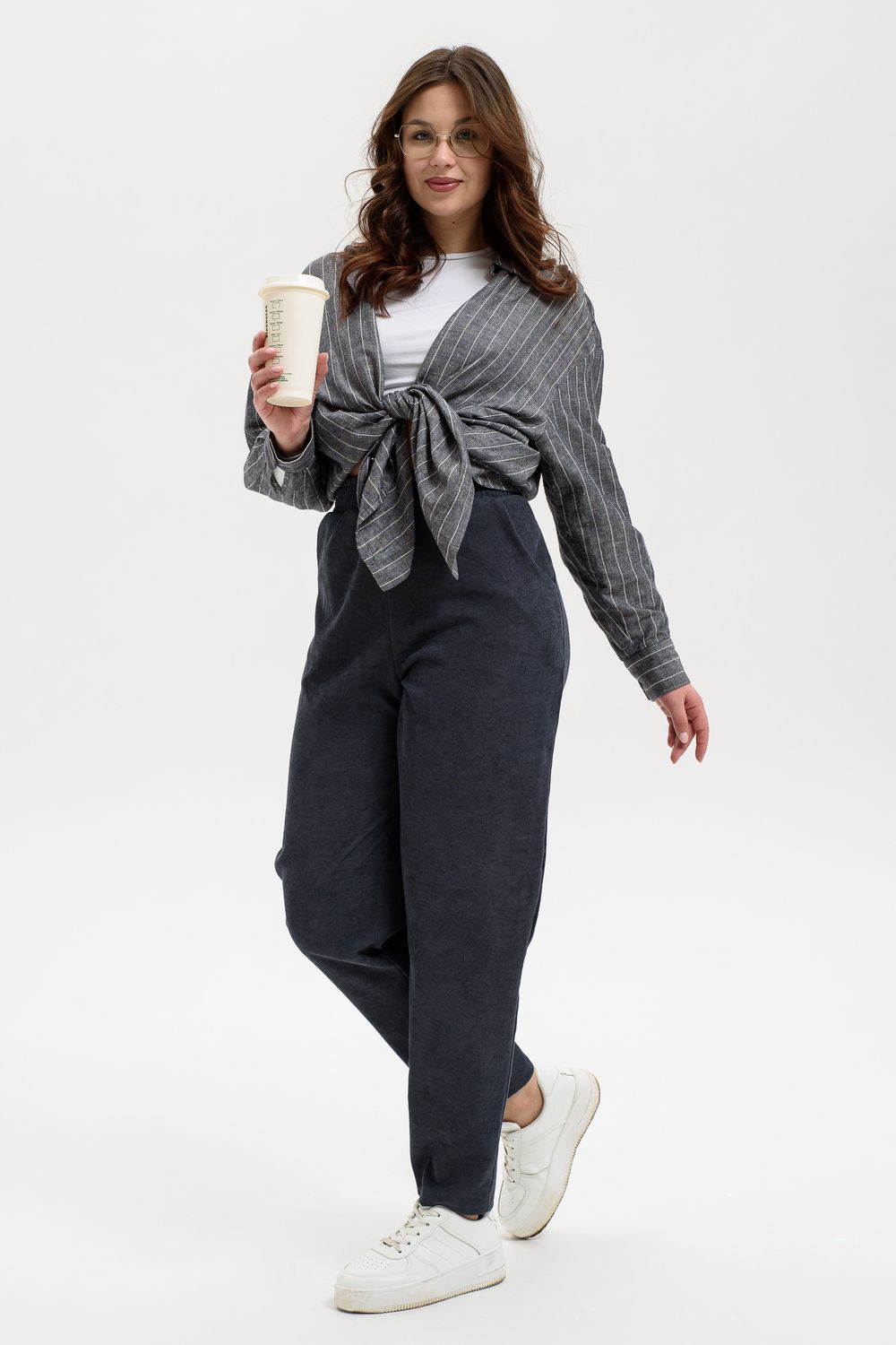 Брюки 32809 - серый