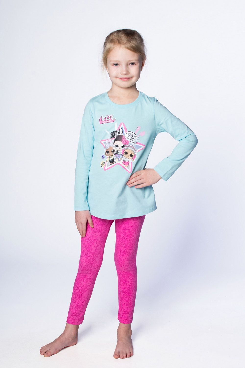 Футболка 22703 детская LOL Surprise - бирюза