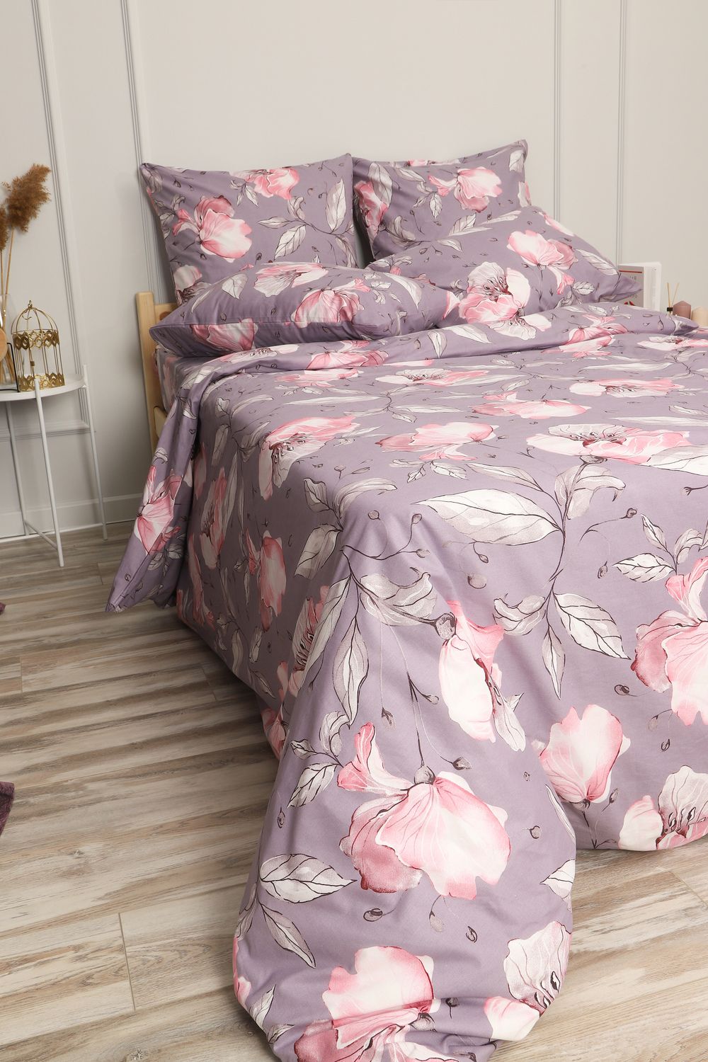 Пододеяльник бязь ГОСТ Азалия - фиолетовый