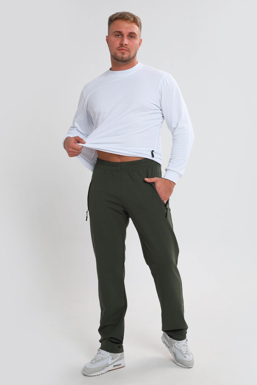 Брюки 22266 - хаки