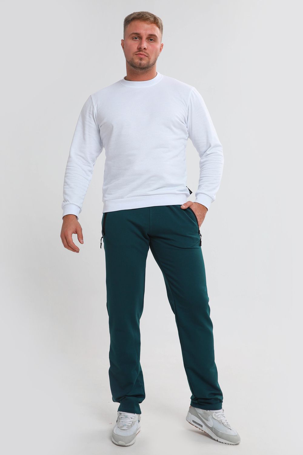 Брюки 22266 - петроль