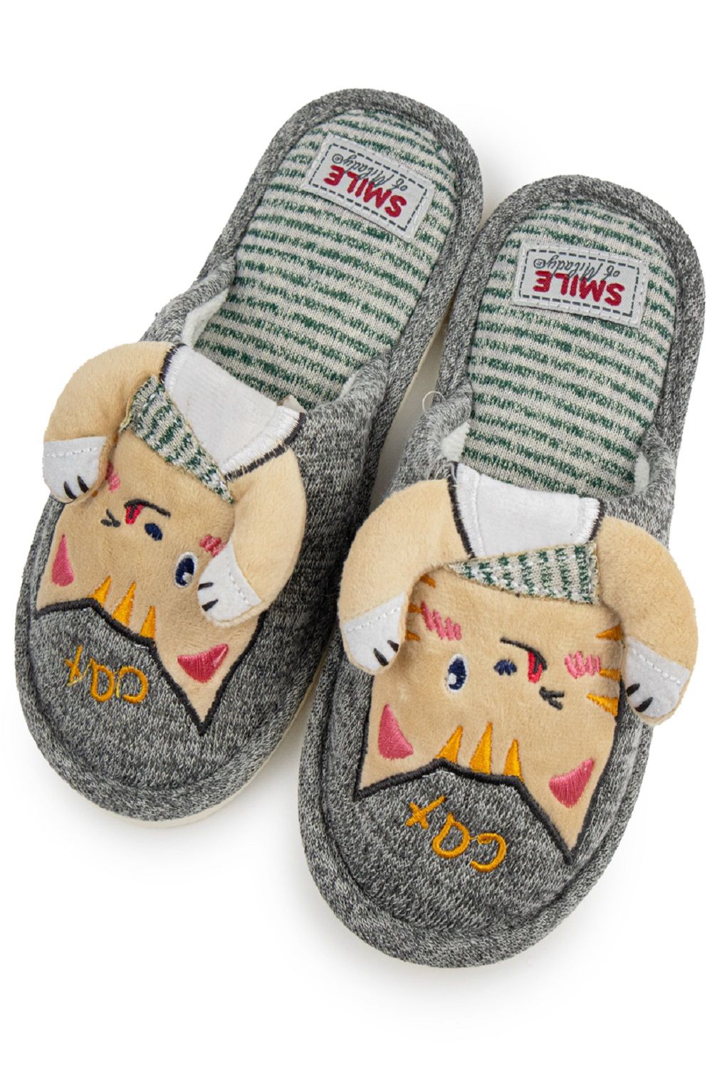 Туфли комнат. детские А-83-019-12 зак - серый