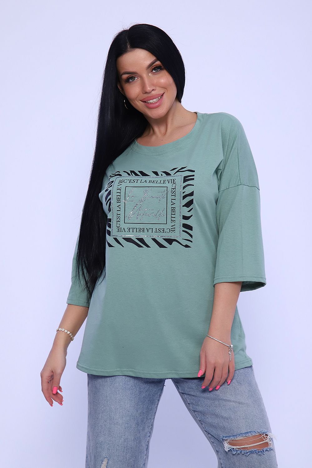 Туника 80023 - фисташка