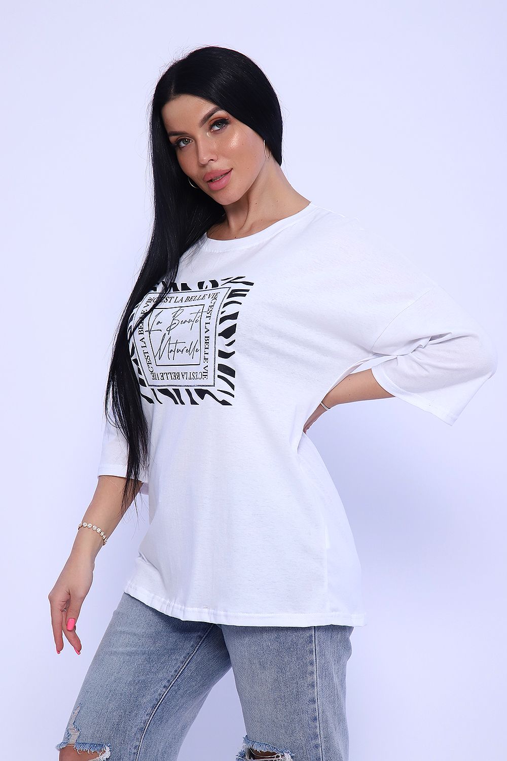 Туника 80023 - белая