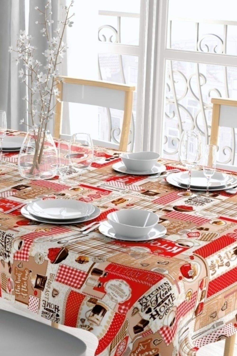 Скатерть рогожка - Kichen