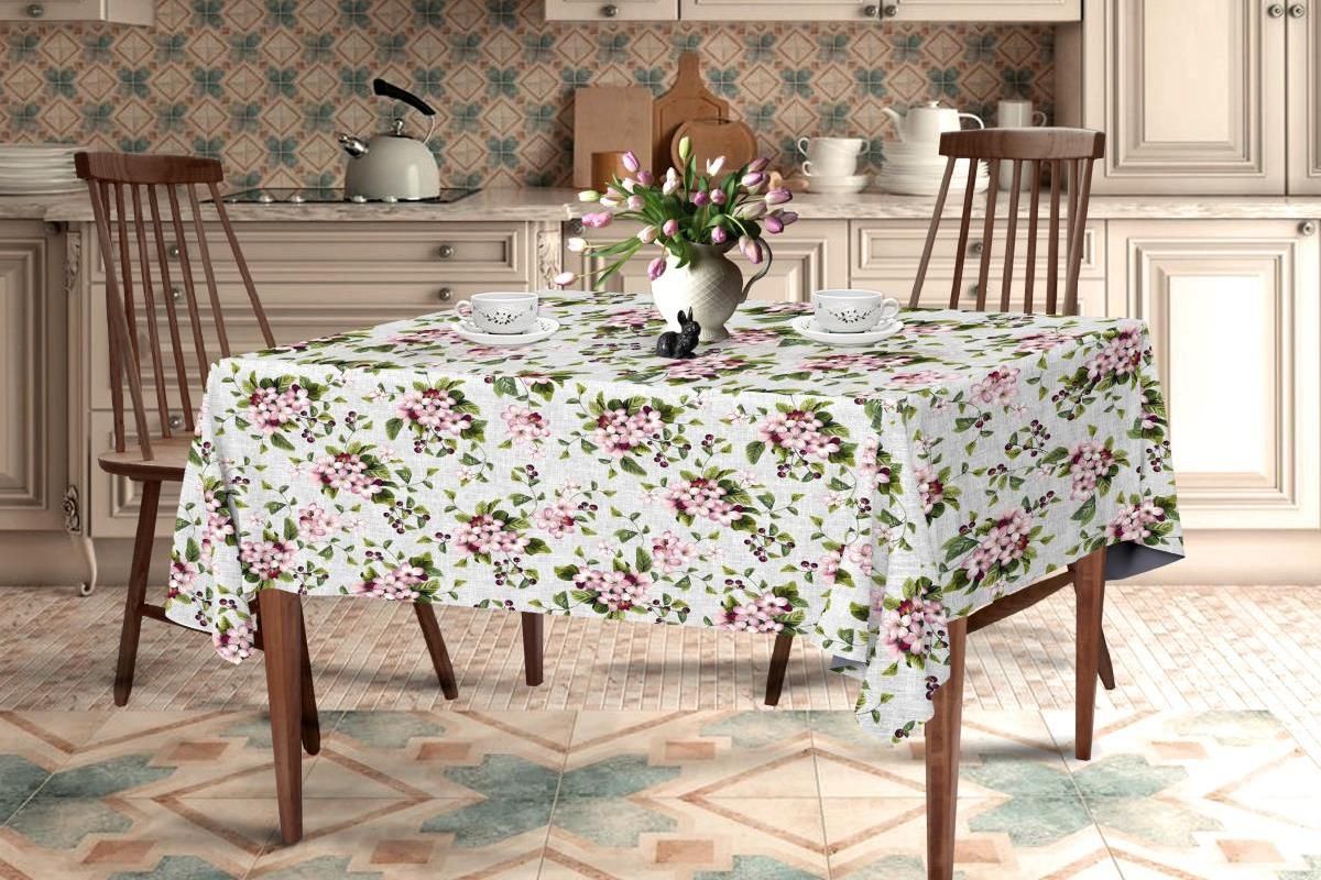 Скатерть рогожка - Вишневый сад