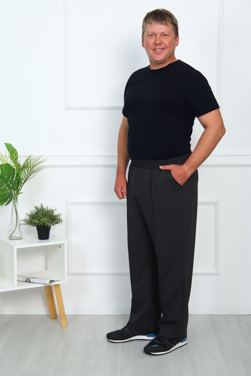 Брюки 375700 спортивные - графитовый