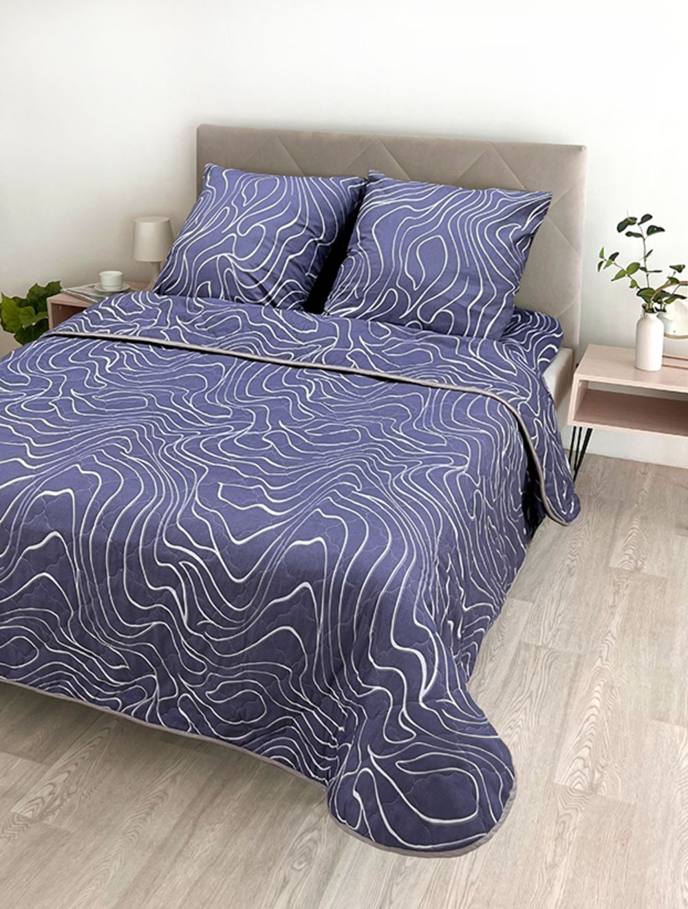 Комплект постельного белья с одеялом New Style КМ3-1023