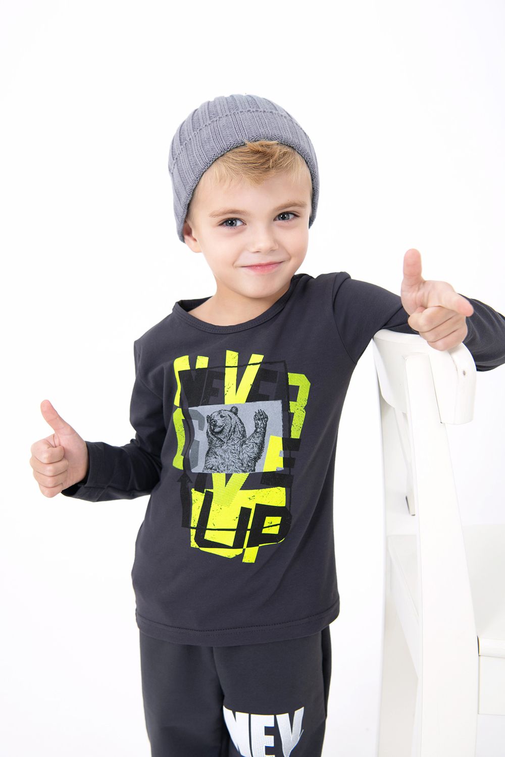 Джемпер Гулливер - серый