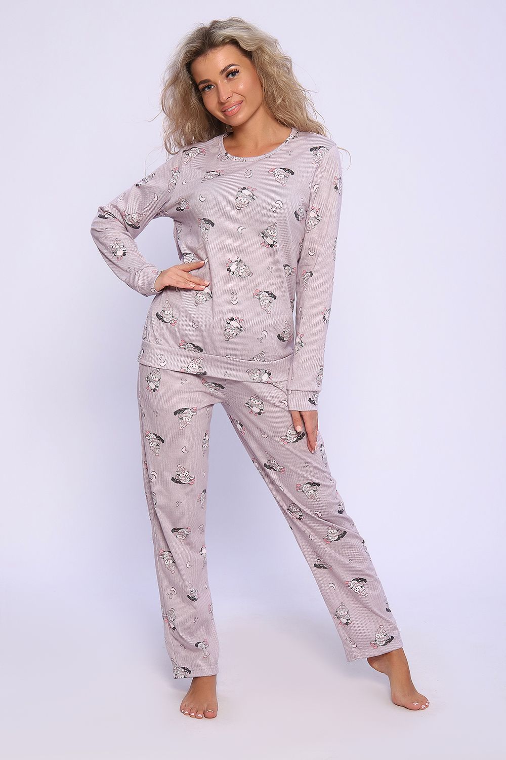 Костюм 89344 - розовый