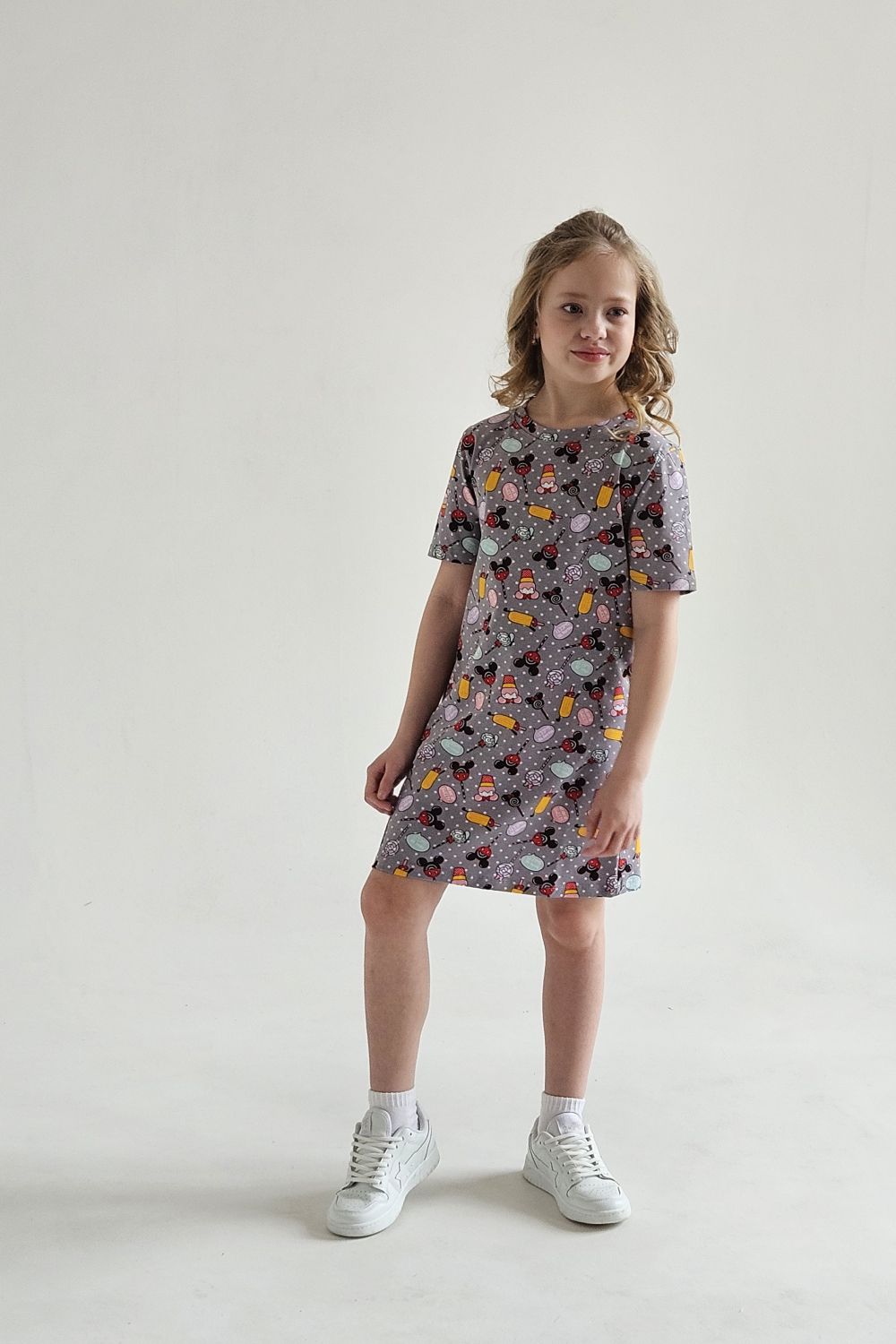 Туника Леденец - коричневый