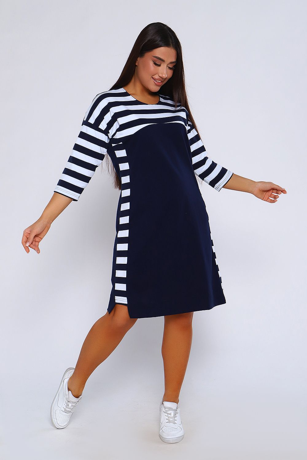 Платье 24274 - темно-синий