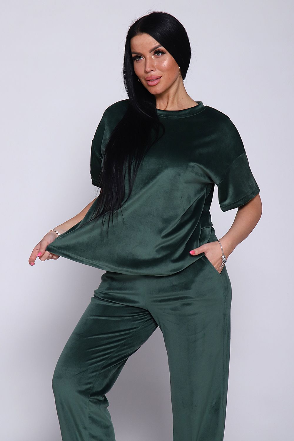 Костюм 71090 - темно-зеленый