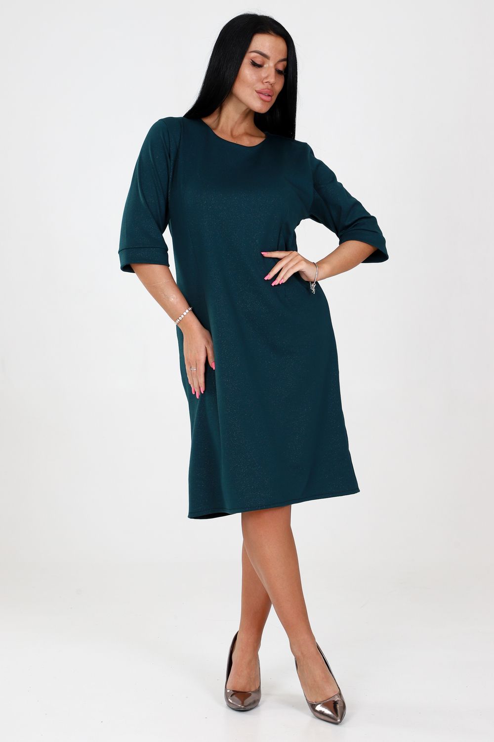 Платье 31776 - зеленый