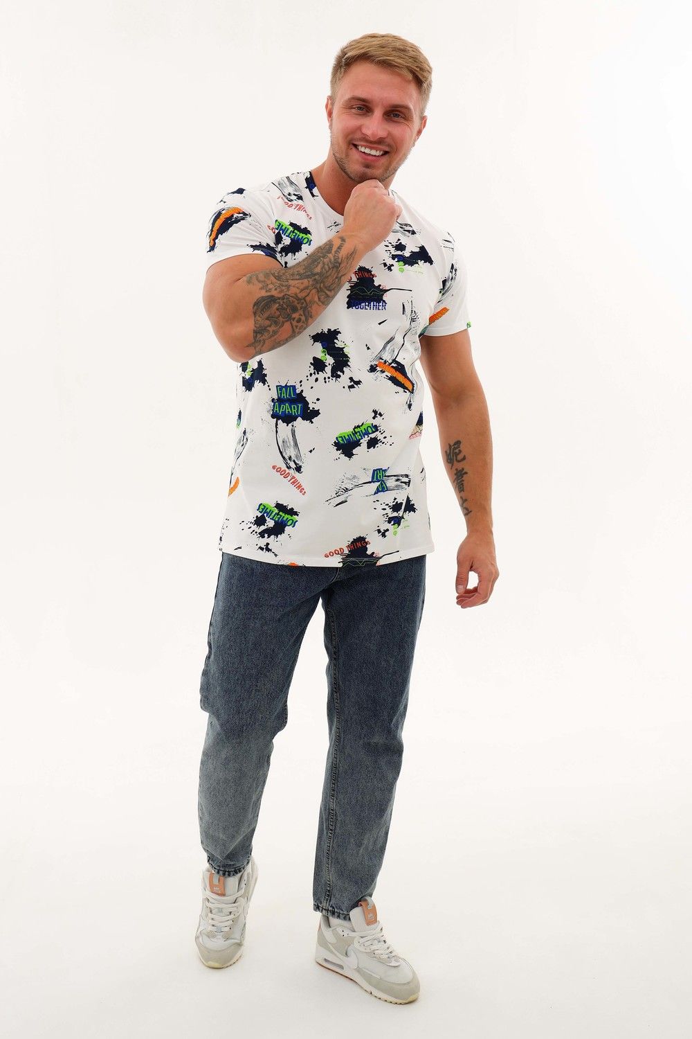 Футболка 006 - белый