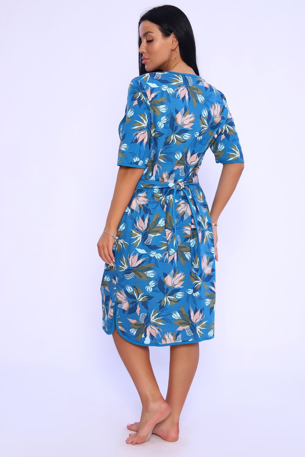 Халат 25369 - зеленый