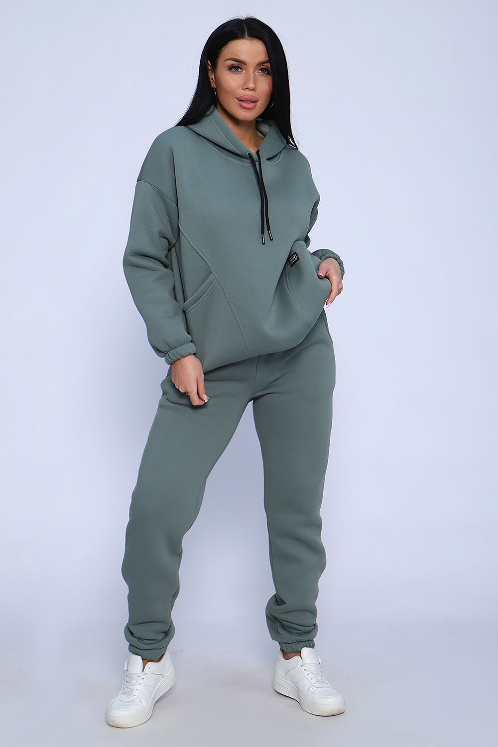 Костюм 80026 - оливковый