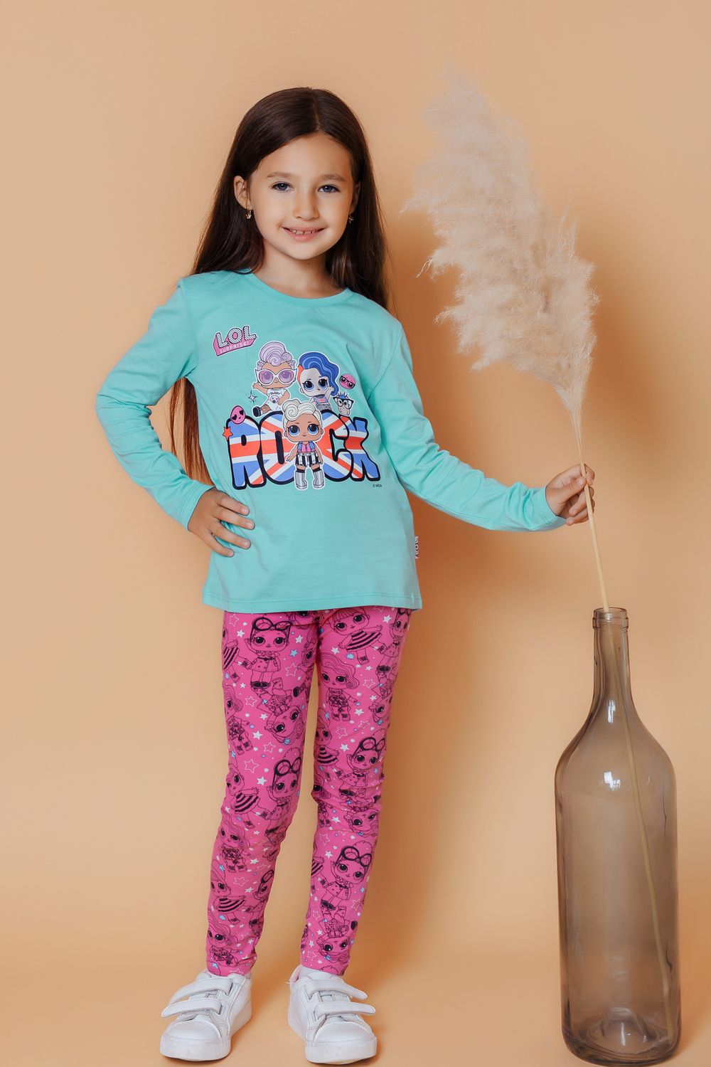 Футболка 22717 детская LOL Surprise - бирюза