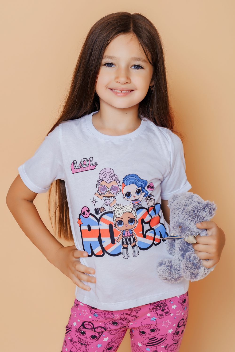Футболка 22714 детская LOL Surprise - белый