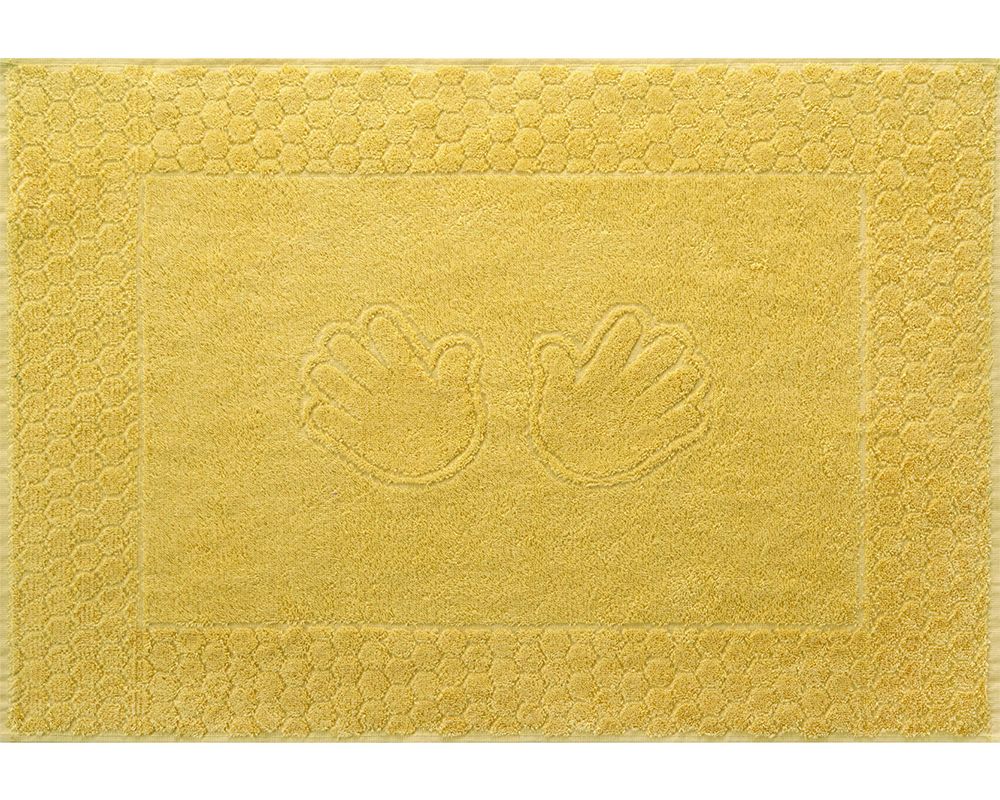 Полотенце махровое Ручки - медовый