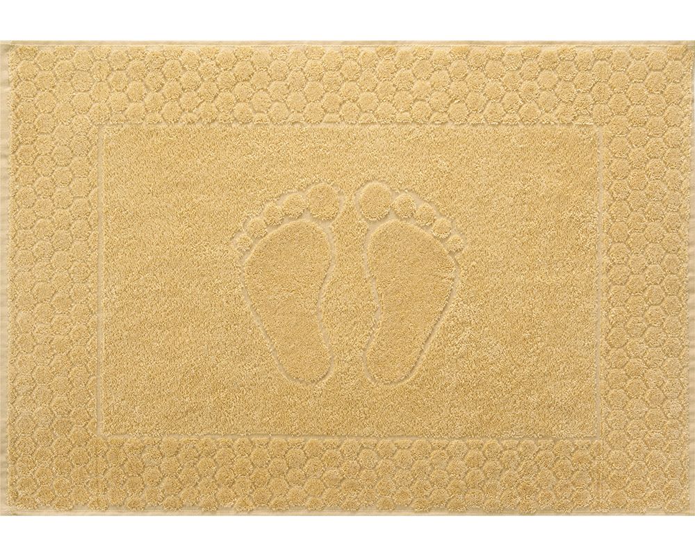 Полотенце махровое Ножки - медовый