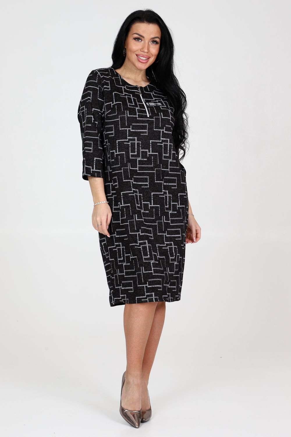 Платье 31782 - серый