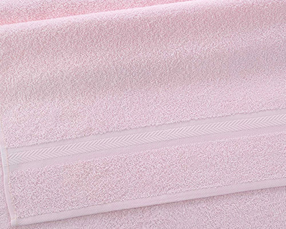 Полотенце махровое Вираж - розовый