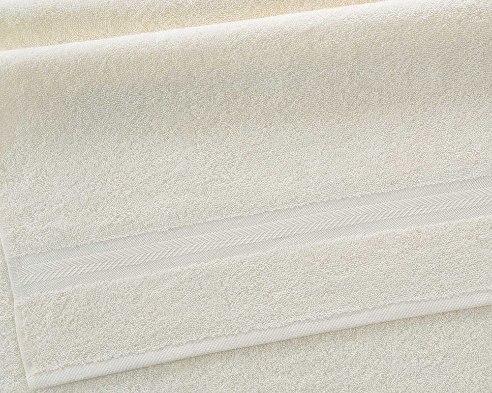 Полотенце махровое Вираж - кремовый