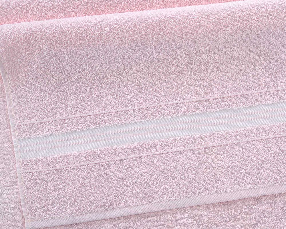 Полотенце махровое Мередиан - розовый