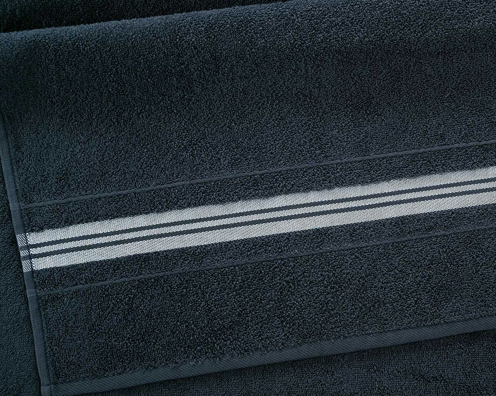 Полотенце махровое Мередиан - темно-серый