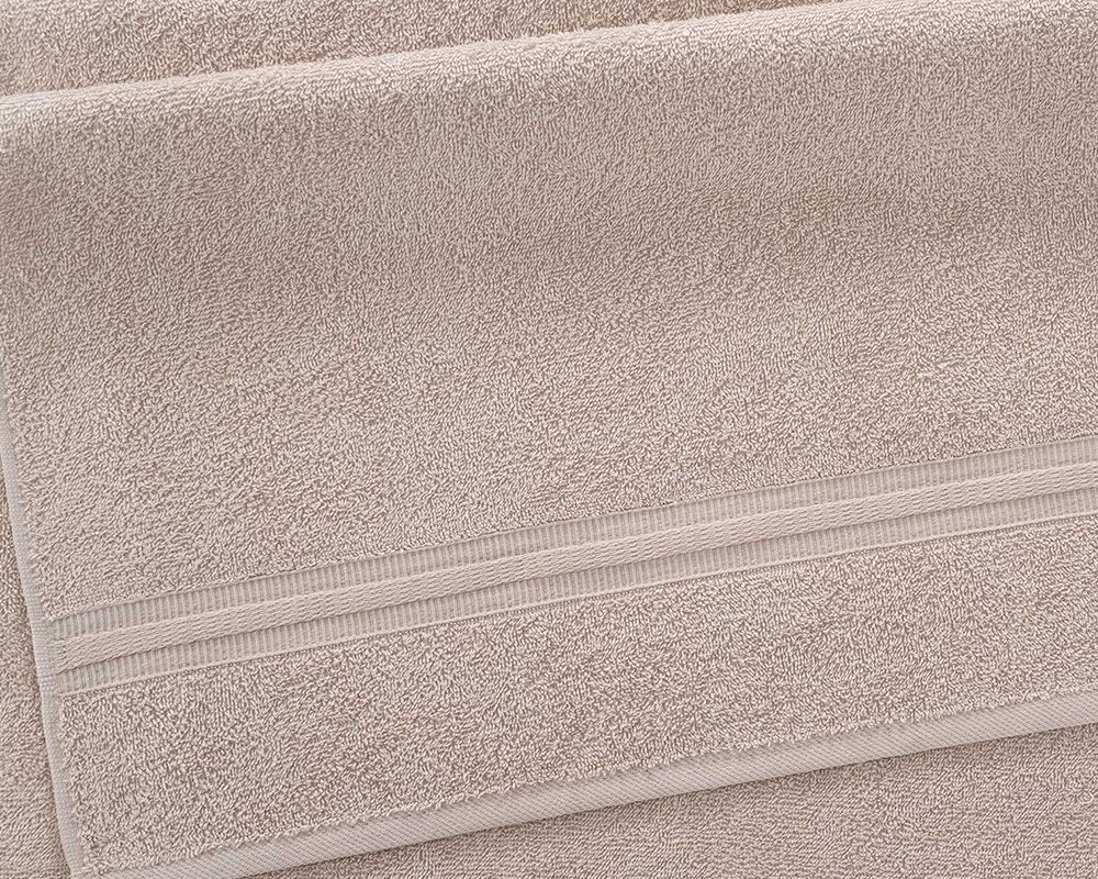 Полотенце махровое Каскад - бежевый