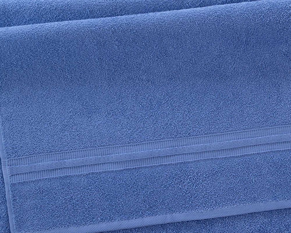 Полотенце махровое Каскад - синий