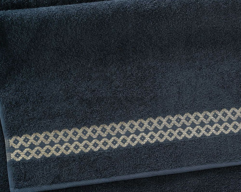 Полотенце махровое Блеск - темно-серый