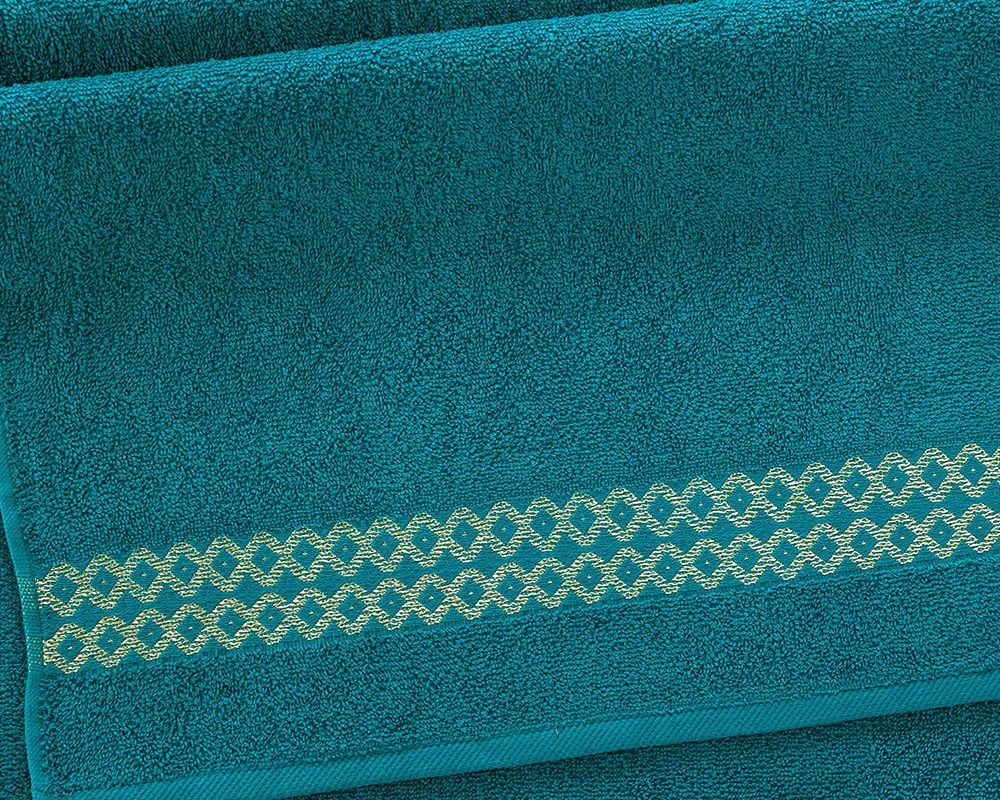 Полотенце махровое Блеск - морская волна