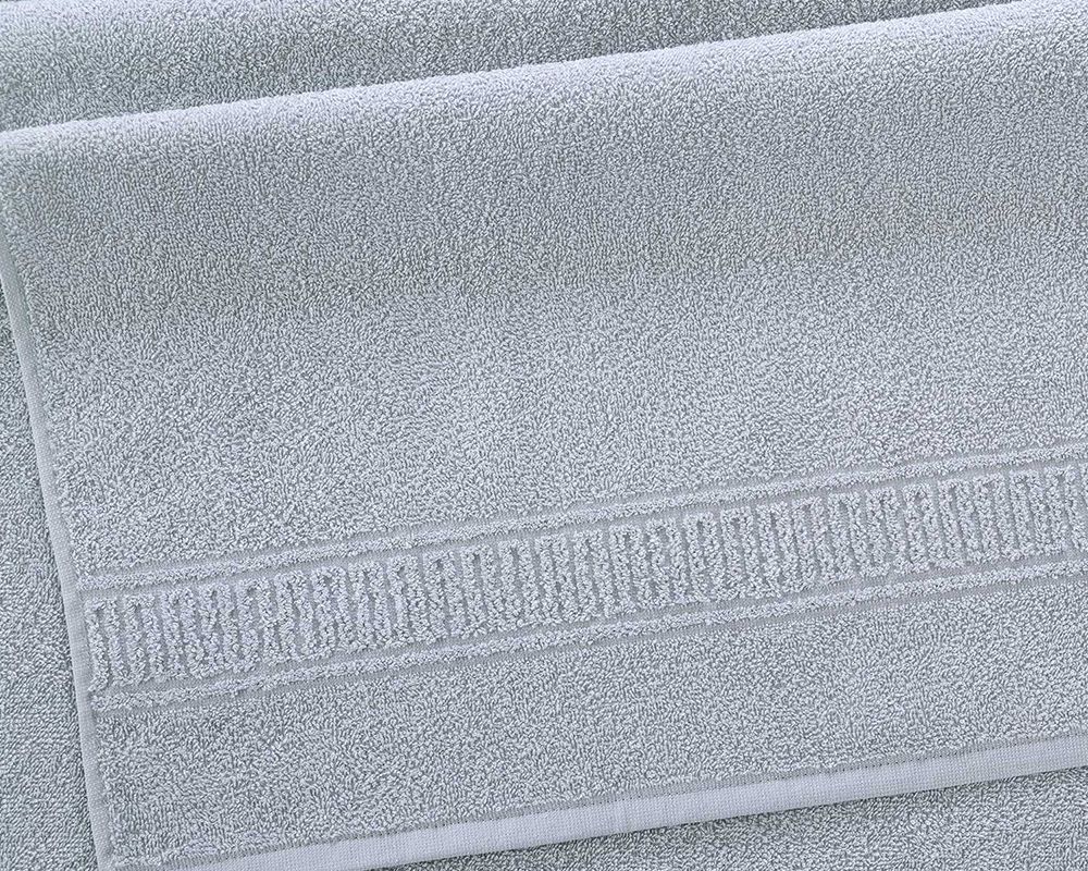 Полотенце махровое Орнамент - серый