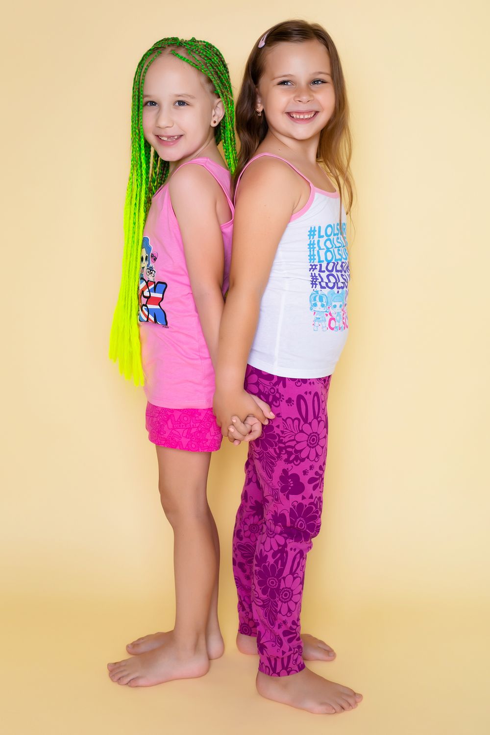 Комплект маек 22723 детских (2 шт.) LOL Surprise - ассорти