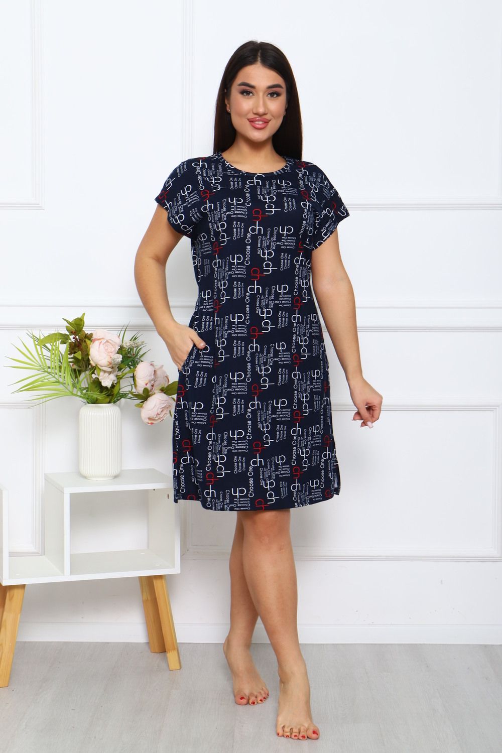 Туника женская 077.1 - синий