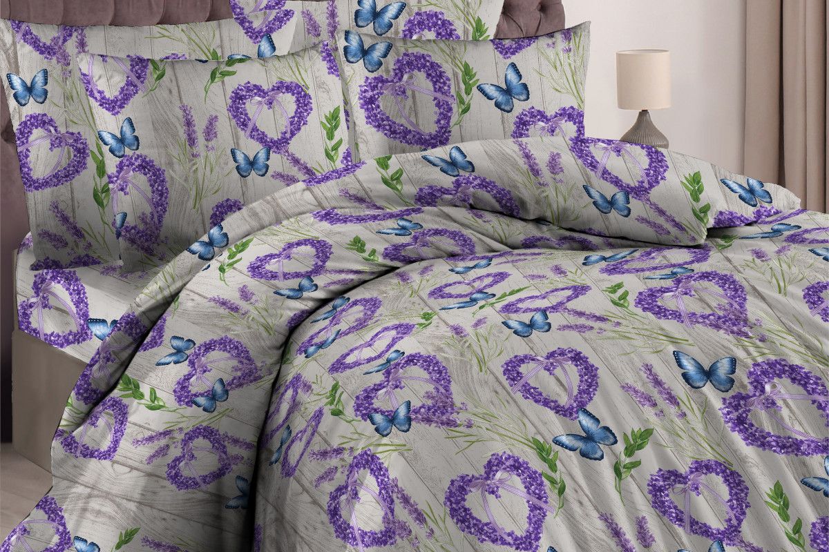 КПБ Лето в провансе бязь 1,5 сп