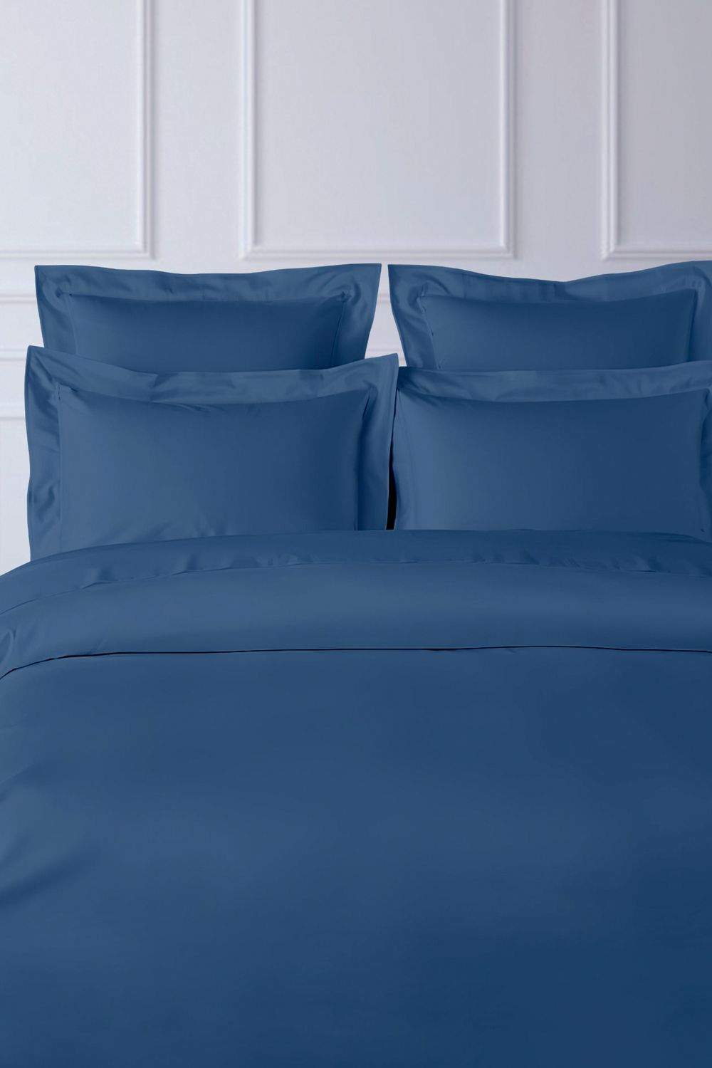 Комплект постельного белья SONNO FLORA 1,5-спальный цвет Глубокий синий - синий
