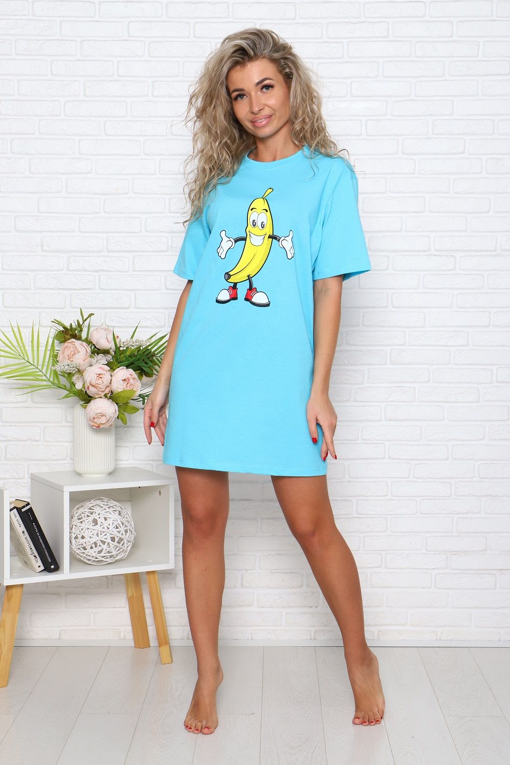 Туника 57128 - бирюза