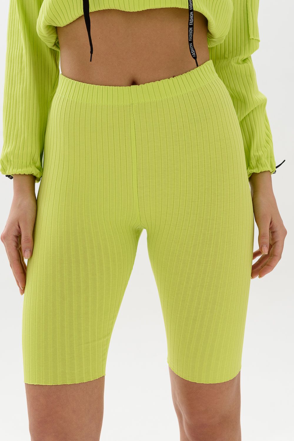 Велосипедки женские 67106 - салатовый