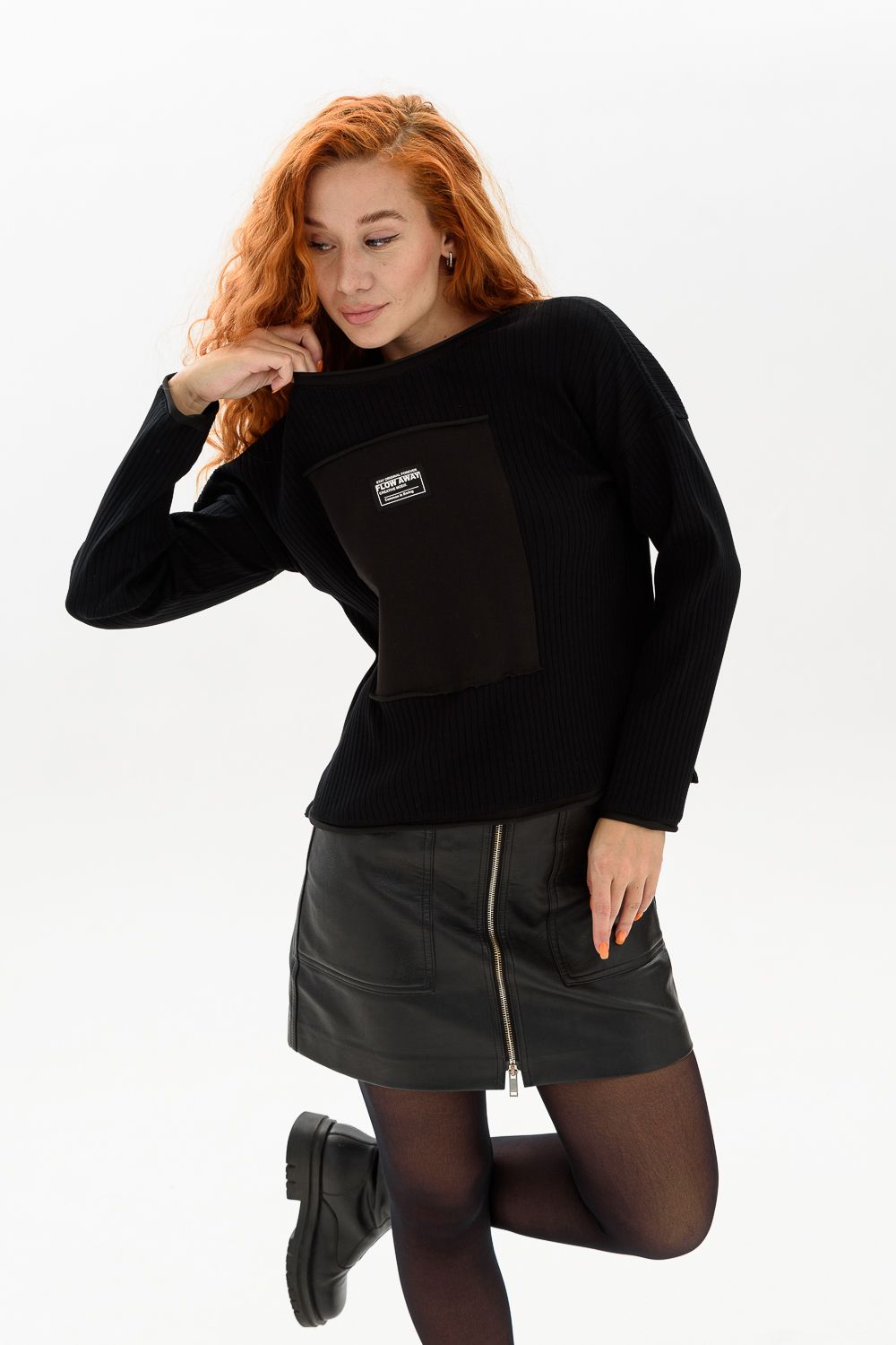 Туника 67114 - черный