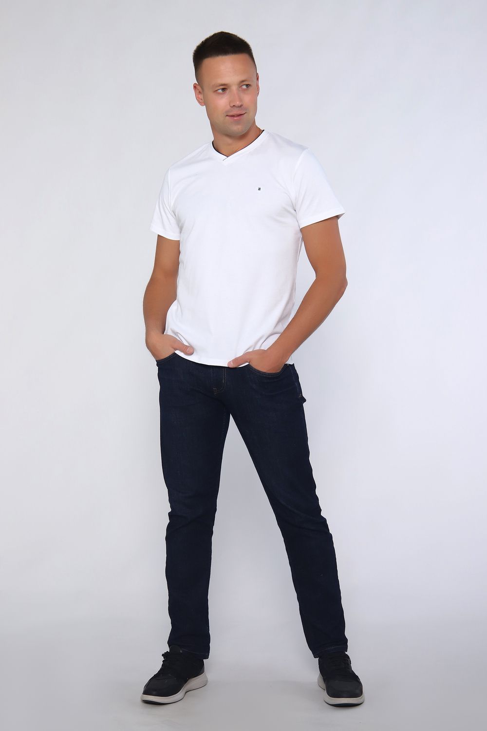 Футболка мужская 86076 - белый