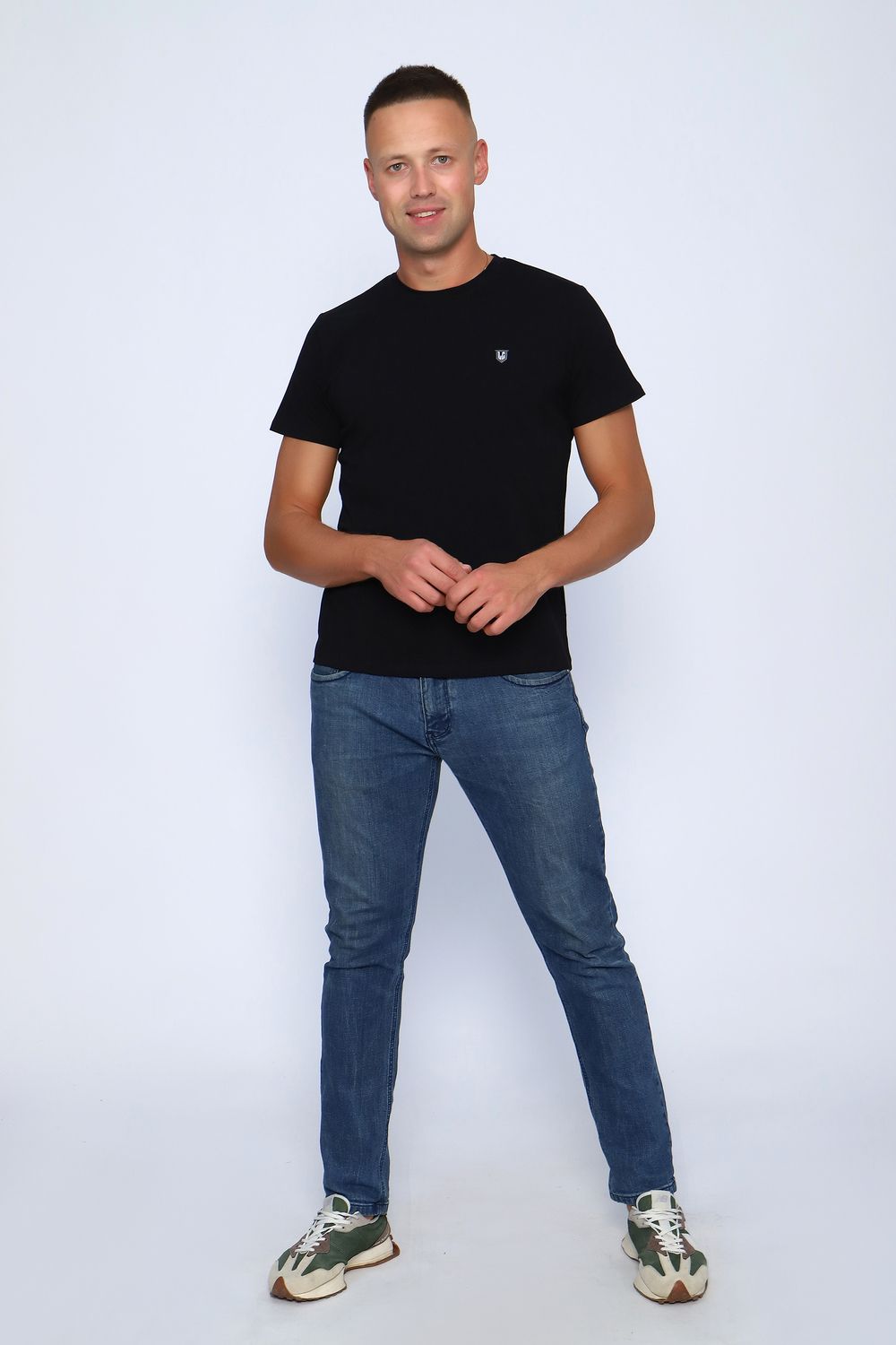 Футболка мужская 86075 - черный