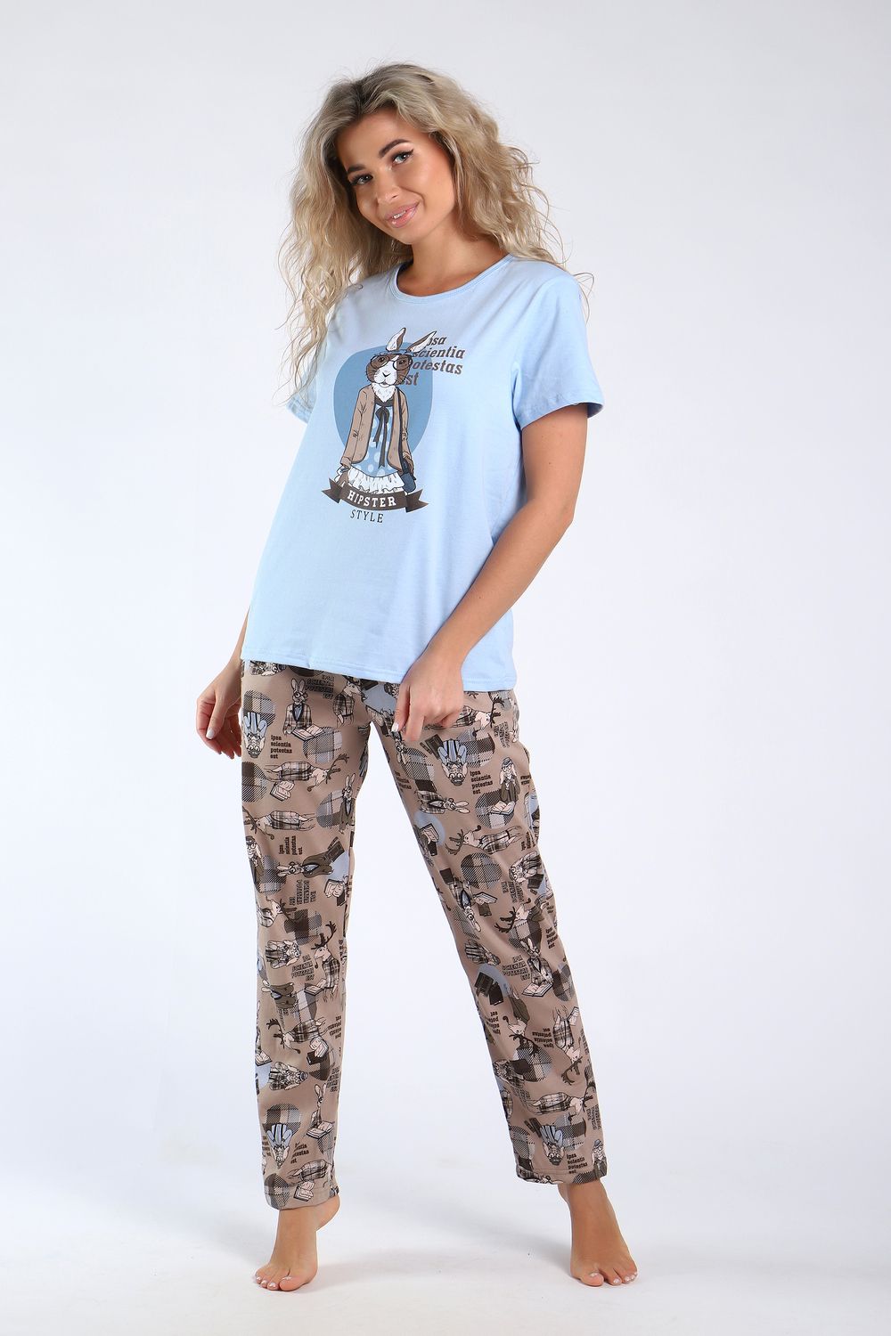 Костюм 89363 - коричневый