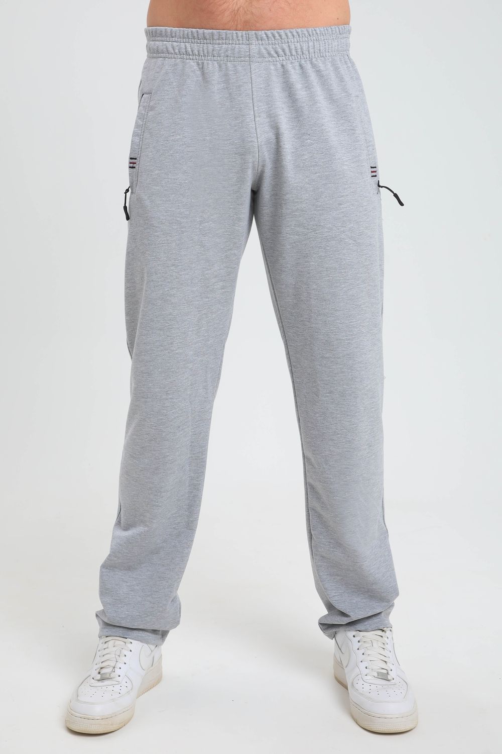 Брюки 22231 - серый меланж